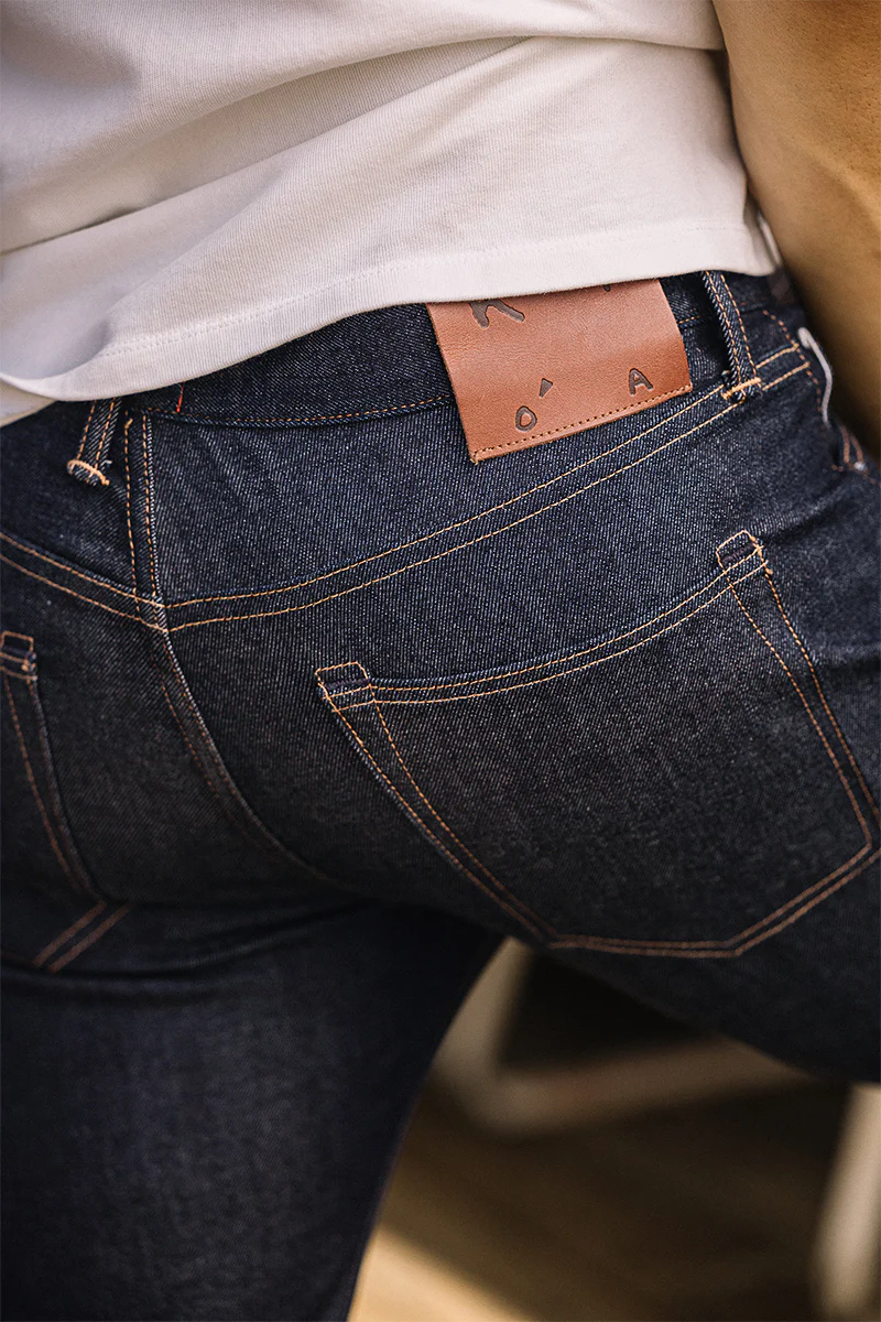 The Scissors Slim tapered- Indigo Raw 10.5oz Selvedge - Image 6