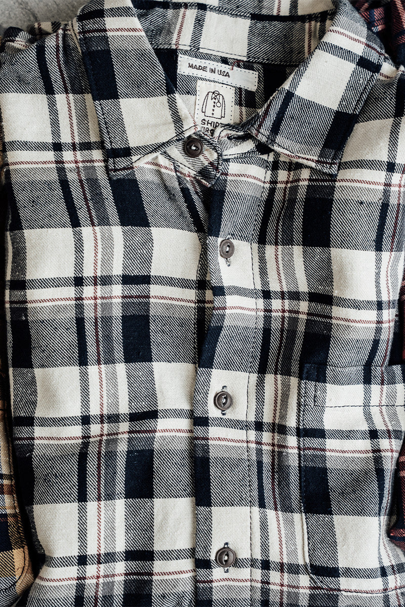 The Ripper Vintage Nep Flannel Plaid - Chalkline - Image 7