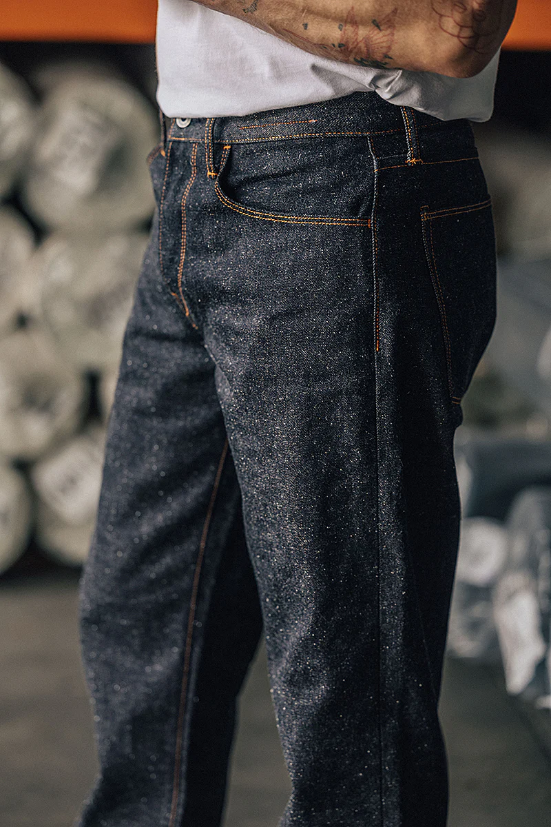[The Studio] The Barrel Classic Straight Old Nep - Indigo Raw 13.5oz Selvedge - Image 5