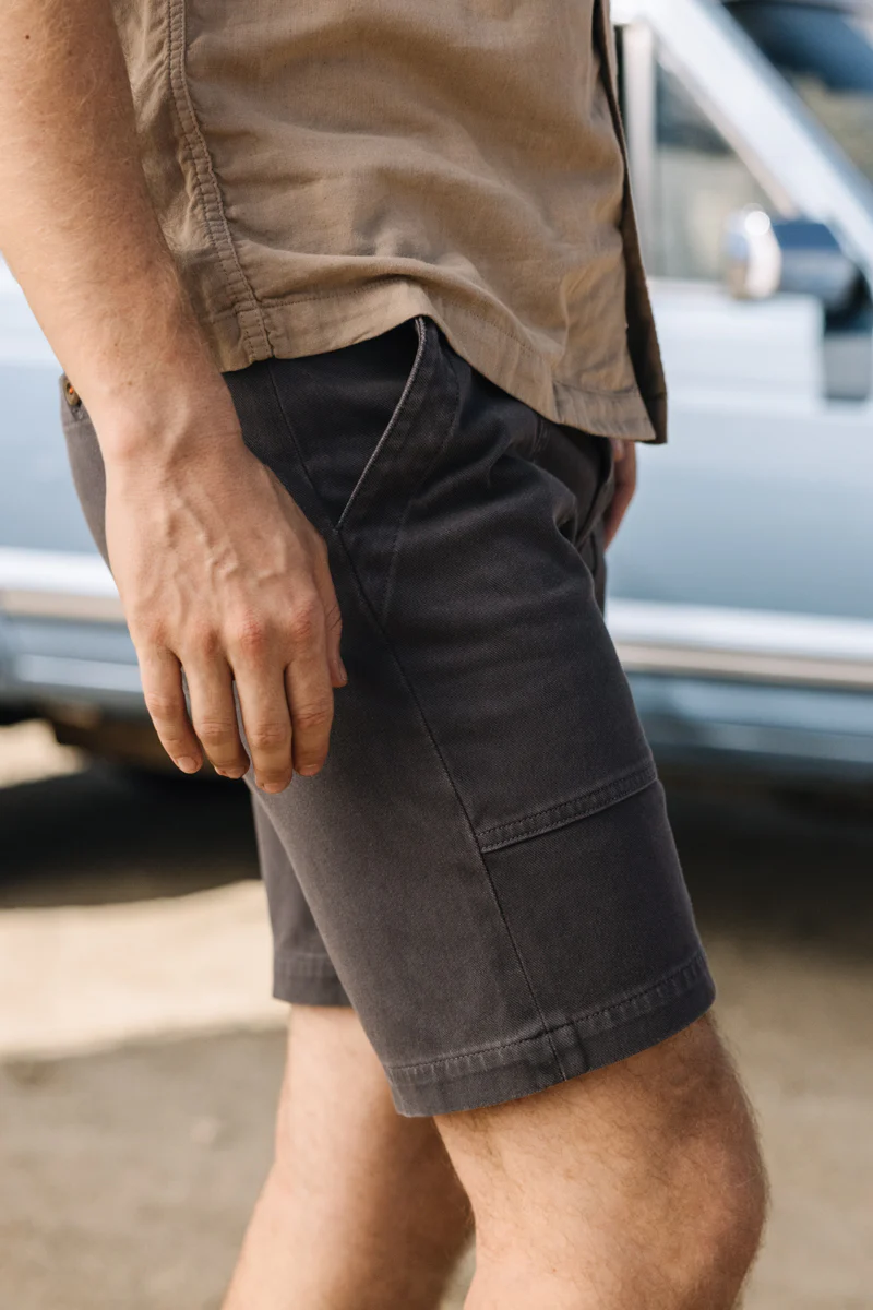 The Scout 8" Denit® Fatigue Shorts - Iron Gray - Image 6