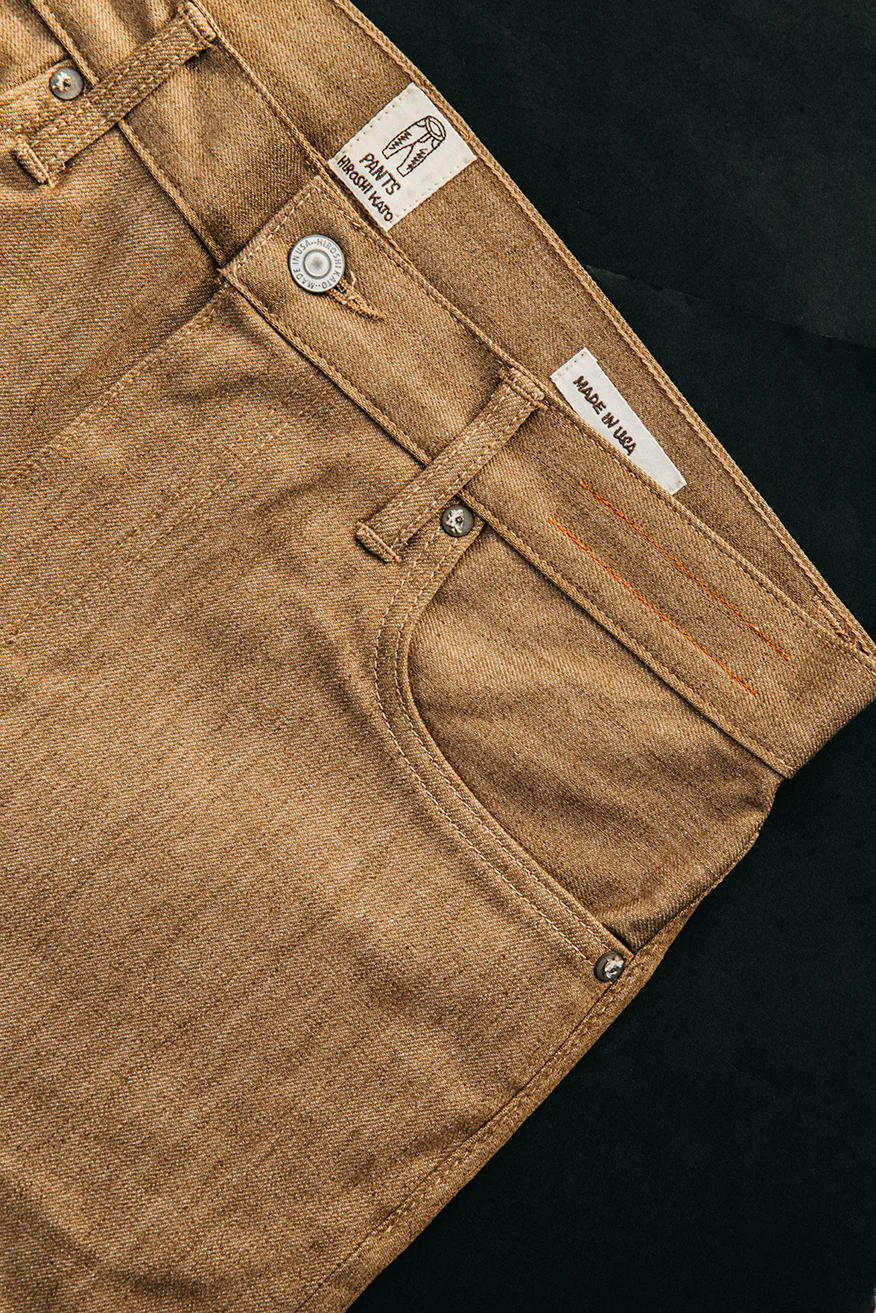 The Pen Slim - Copper Raw 10.5oz Selvedge - Image 6