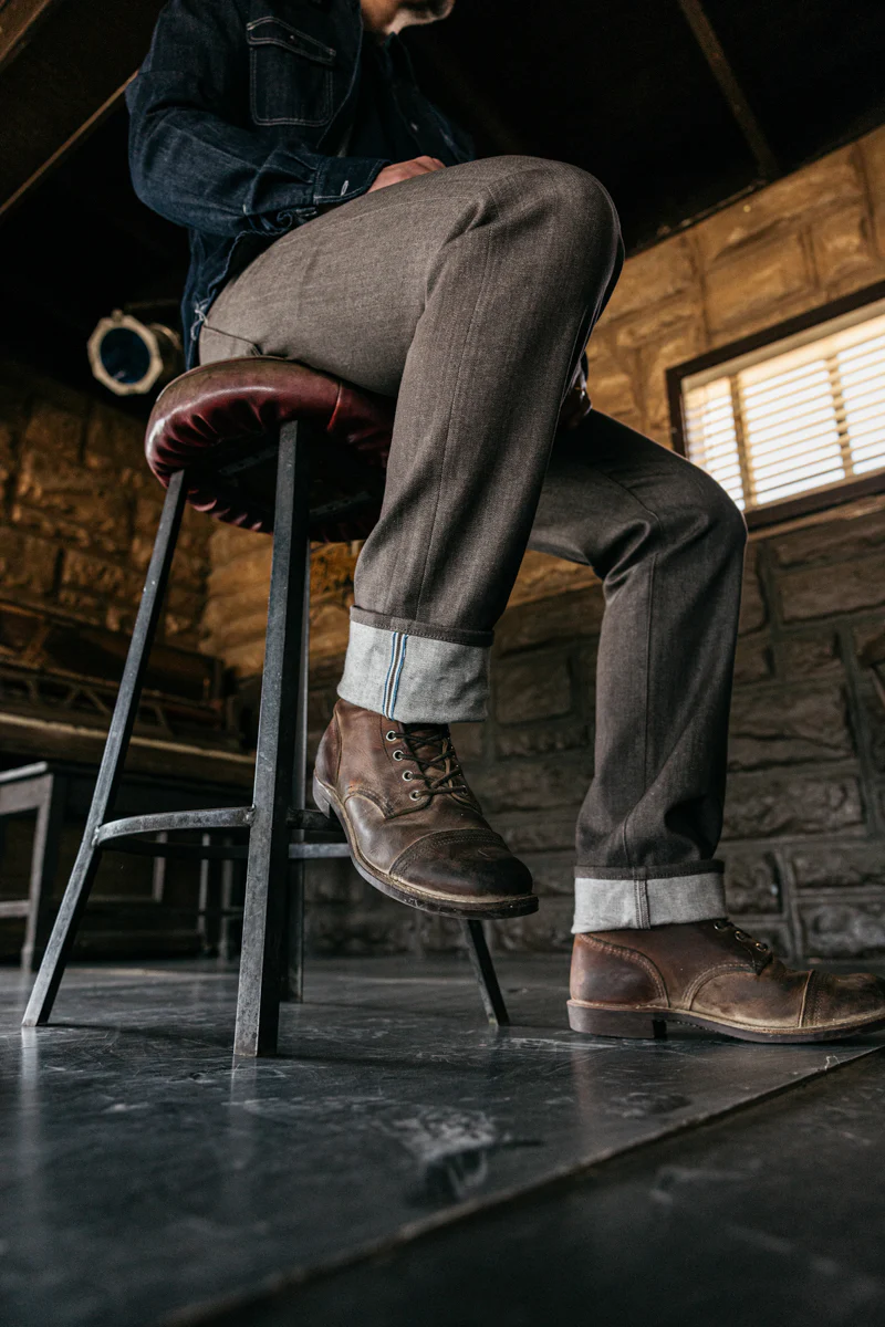 The Hammer Straight - Brown Raw 10.5oz Selvedge - Image 5